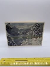 VTG Unused Postcard Card Lake Louise Banff National Park Canada Canadian Rockies picture