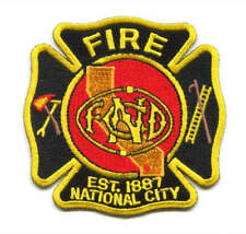 National City Fire Department Patch California CA picture
