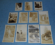 1920s Sorensen Family Photos Ladies & One Guy At Home Garden Beach Oregon Or CA? picture