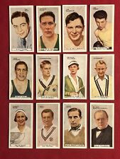 1935 PHILLIPS-IN THE PUBLIC EYE-BOXING-TENNIS-CHURCHILL+54 CARD SET-VG+EXCELLENT picture