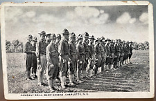 Vintage Postcard 1917 Camp Greene, Charlotte, North Carolina (NC) picture
