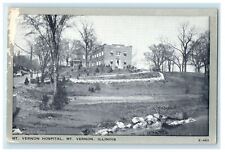 c1940's The MT. Vernon Hospital Street View MT. Vernon Illinois IL Postcard picture