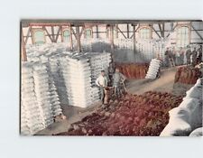 Postcard Interior Of Flour Mill, Stockton, California picture