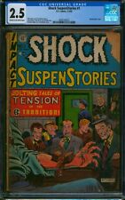 Shock SuspenStories #1 ⭐ CGC 2.5 ⭐ Rare Pre-Code Horror Golden Age EC Comic 1952 picture