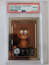 Gifted Gopher VeeFriends Compete Collect Series 2 Rare /500 PSA 8 NM/MINT picture