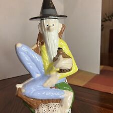1970s Vintage Ceramic Moonshine Figural Decanter Collectible picture