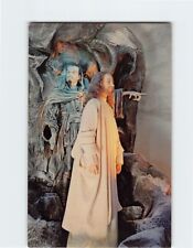 Postcard Jesus Being Tempted by Satan Scene Christus Gardens Tennessee USA picture