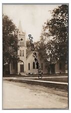 RPPC Methodist Church PRINCEVILLE IL Illinois Real Photo Postcard picture