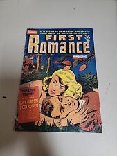 First Romance #10 1951 Harvey Pre-Code Romance GGA Crime Scandal picture
