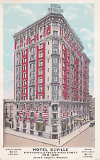 Seville Hotel New York City Postcard 1920's picture