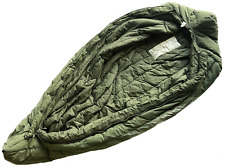 DAMAGED US Military Subzero Sleeping Bag Extreme Cold Weather OD Green Mummy -20 picture