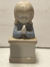 Vintage Praying Kneeling Girl Figurine 4
