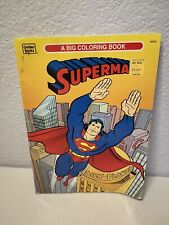 Vintage 1995 Superman Coloring Book Unused Very Rare picture