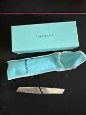 Parker Clipit Sterling Silver Letter Opener for Tiffany & Co. W/ Pouch picture