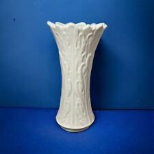 Lenox Ivory Color Woodland Collection Bark Vase Made USA  6 1/4