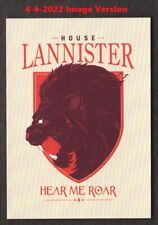 2021 Game of Thrones Iron Anniversary S2 Trading Card CaseTopper House Lannister picture