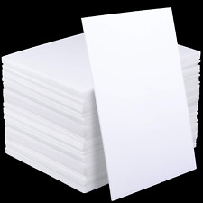 50 Pack 8 X 10 X 1/8 Inches Foam Boards, Multifunctional Foam Core Boards, White picture