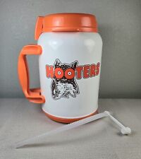 HOOTERS 64 oz Insulated Giant Travel Mug Jug Cooler With Straw Whirley Brand picture