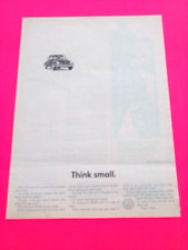 1962 Volkswagen Think Small Ad picture