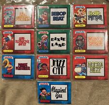 2017 Garbage Pail Kids - Battle of the Bands - Lot of 10 Patches Live Mike picture