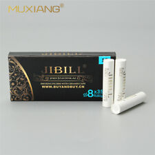 JIBILL 8mm Activated Carbon Filters Smoking Tobacco Pipe Filter Smoking 50pcs picture
