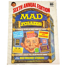 Mad Magazine Sixth Annual Follies Edition 1965 Comics Sports Spy Fold-In 6th Vtg picture