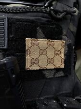 Designer Morale Patch Tactical Military Army Badge Hook American Flag picture