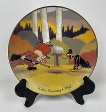Vintage 1992 Warner Bros Looney Tunes Decorative Plate - Rabbit Seasoning 1952 picture