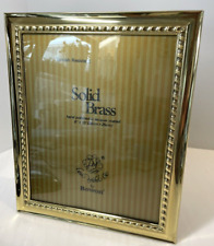 Vintage Loui Michel Cie Solid Brass Hand Polished 8x10 Tarnish Resistant Frame picture