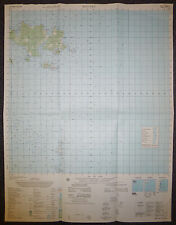 6833 ii - December 1966 Map - HON TRE ISLAND - US Ranger LRRP Camp - Vietnam War picture