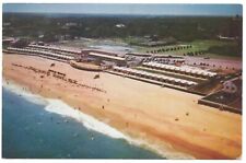 Vtg. 1955 Posted Chrome Postcard Cavalier Beach & Cabana Club, Virginia Beach VA picture