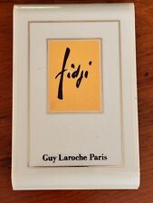 Rare Vintage Guy Laroche FIDJi Parfum  7.5 ml Fidgi, Refillable, ? How Much In picture