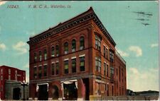 Waterloo IA-Iowa, YMCA Building, Exterior, Vintage Postcard picture