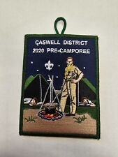 East Carolina Council Caswell District Pre-Camporee - 2020 Attendee Patch - Nice picture