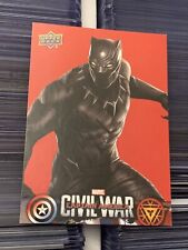 2016 Upper Deck Marvel Captain America: Civil War Retail Black Panther #CW5 picture