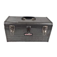 🚨 Craftsman Oval-logo 6500 Toolbox Gray with Tray Made in USA 18* 9*8