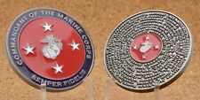 ALL Commandant of the Marine Corps History Challenge Coin General USMC AMAZING picture