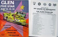 1974 Watkins Glen 5 Star Program 6 Hours Can-Am Formula 5000 T/A VW Gold Cup picture