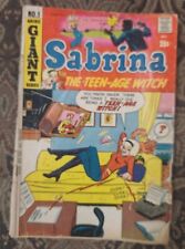 SABRINA THE TEENAGE WITCH #1 G/VGOOD 1ST SOLO SERIES DAN DECARLO COVER ART 1971 picture