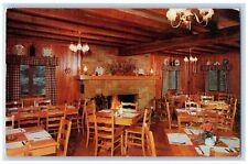 Leeper Pennsylvania PA Postcard Scotty's Restaurant Interior c1960's Vintage picture