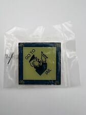 MCDONALD'S VINTAGE   MONOPOLY 'GO TO JAIL’ SQUARE PIN . BADGE. New. picture
