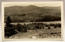 RPPC Camp, Highland Lake, Stoddard, New Hampshire, NH Vintage Photo Postcard picture
