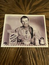 8”x10” photo - still, Roy Rogers #239 eating his Wheaties picture