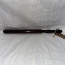 Vintage 15” Wooden Police Nightstick/Baton Billy Club Solid  Wood picture