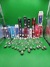 Variety Of Collectable Spoons  Set Of 47 picture