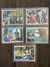 1966 Batman Black Bat Cards Lot of (5) picture