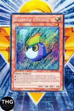 Rainbow Kuriboh LVAL-EN004 1st Edition Secret Rare Yugioh Card picture