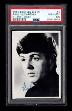 PSA 8.5 PAUL McCARTNEY of THE BEATLES 1964 O-Pee-Chee Card #4 (2nd Highest Grade picture