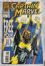 Marvel Comics Captain Marvel #1 - NM Direct Edition; Free Your Mind picture
