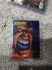 1997 X-Men 2099 Oasis Chromium Chrome Insert Card Bloodhawk #2 NM/M RARE Marvel picture